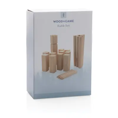 Set kubb personalizzabile in legno - Immagine 5