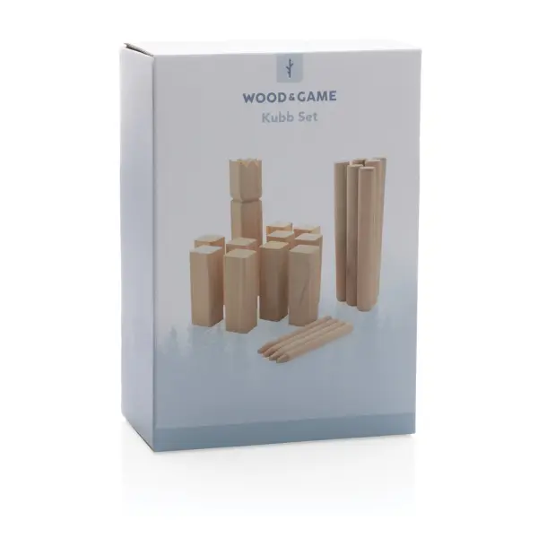 Set kubb personalizzabile in legno - Immagine 5