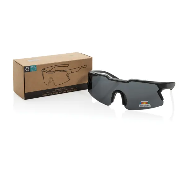 Occhiali sportivi polarizzati SproShield in rPlastica RCS - Immagine 7