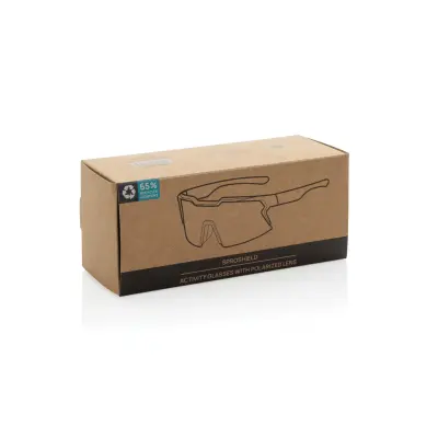 Occhiali sportivi polarizzati SproShield in rPlastica RCS - Immagine 8