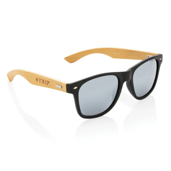 Occhiali da sole in PC riciclato RCS e bamboo - Immagine 6