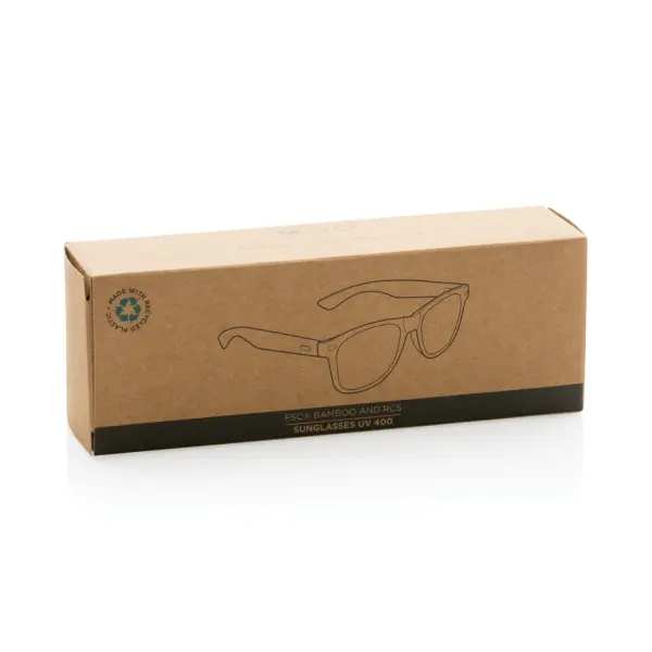 Occhiali da sole in PC riciclato RCS e bamboo - Immagine 5