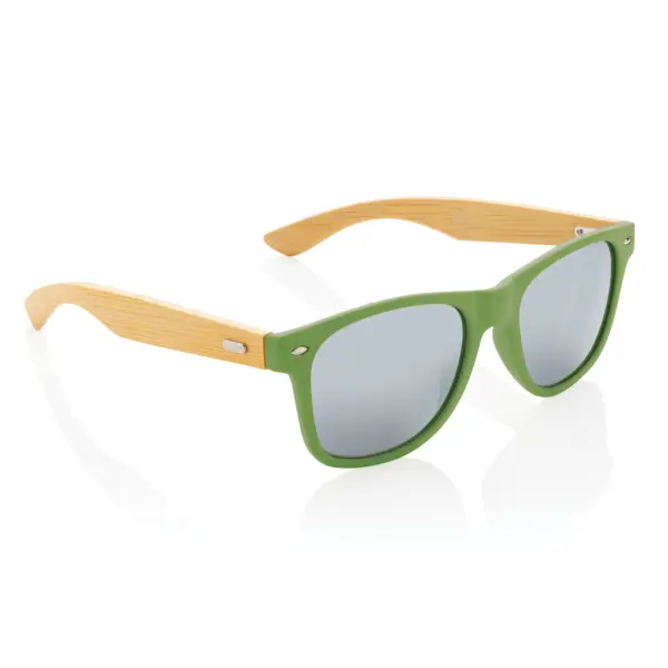 Occhiali da sole in PC riciclato RCS e bamboo - Immagine 15