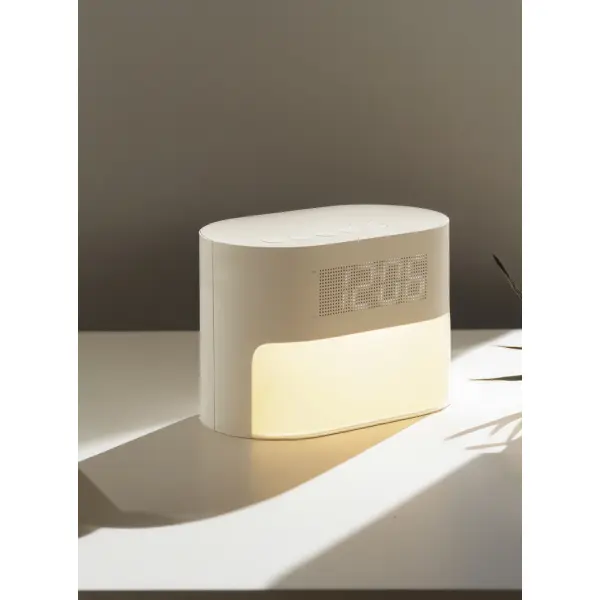 Sveglia con rumore bianco LumaRise in rPlastica RCS - Immagine 13