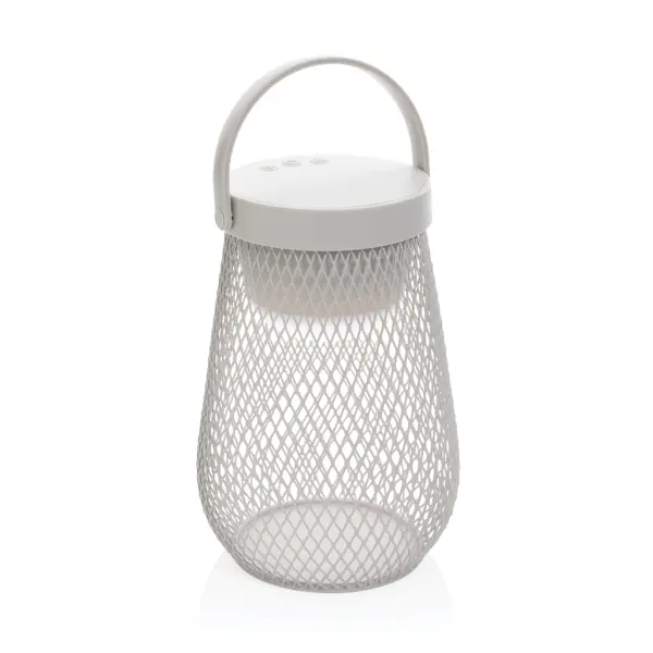 Aurora RCS recycled plastic USB rechargeable table lamp - Immagine 1