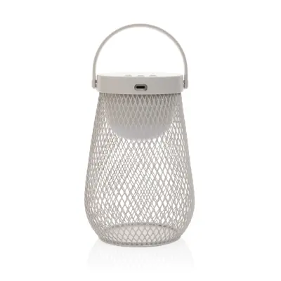 Aurora RCS recycled plastic USB rechargeable table lamp - Immagine 3