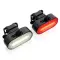 Lumino RCS rPlastic USB rechargeable bike light set - Anteprima 1