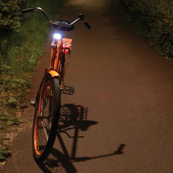 Lumino RCS rPlastic USB rechargeable bike light set - Immagine 10