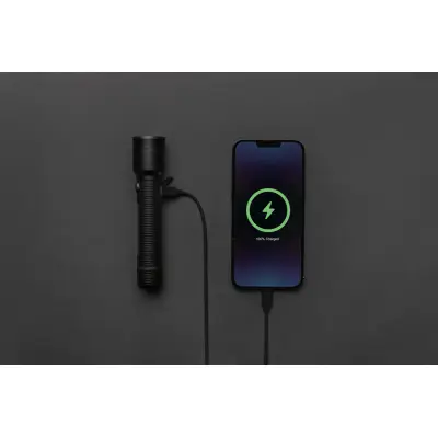 Torcia grande ricaricabile USB Gear X in rAlluminio RCS - Immagine 6