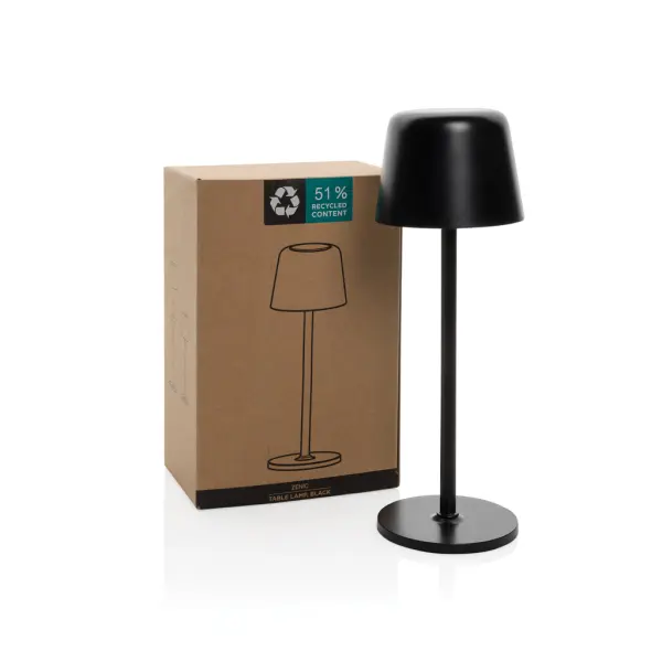 Lampada USB ricaricabile da tavolo Zenic in rPlastica RCS - Immagine 9