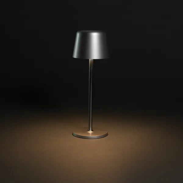 Lampada USB ricaricabile da tavolo Zenic in rPlastica RCS - Immagine 18