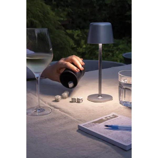 Lampada USB ricaricabile da tavolo Zenic in rPlastica RCS - Immagine 23