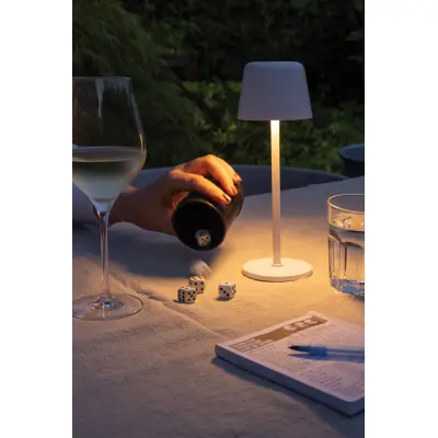 Lampada USB ricaricabile da tavolo Zenic in rPlastica RCS - Immagine 35