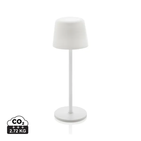 Lampada USB ricaricabile da tavolo Zenic in rPlastica RCS - Immagine 26