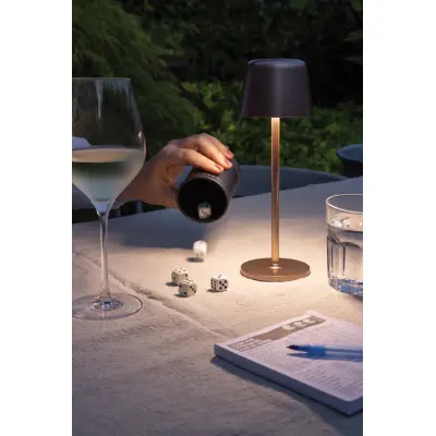 Lampada USB ricaricabile da tavolo Zenic in rPlastica RCS - Immagine 47
