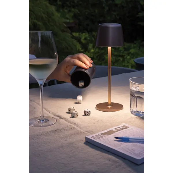 Lampada USB ricaricabile da tavolo Zenic in rPlastica RCS - Immagine 47