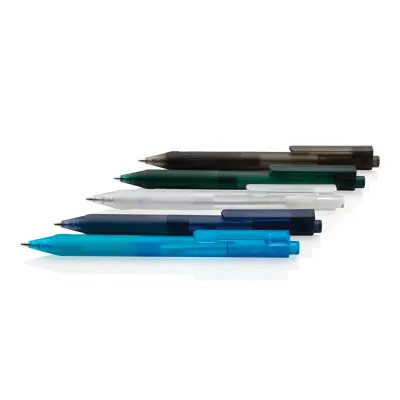 Penna X9 satinata con impugnatura in silicone - Immagine 7