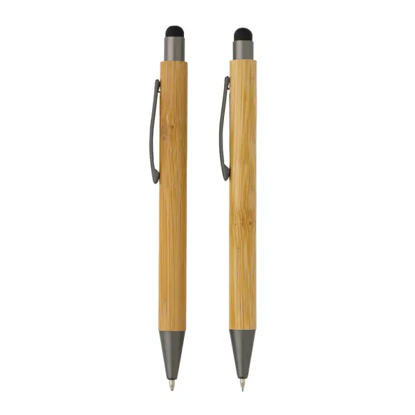 Set di penne in scatola di bambù - Immagine 5