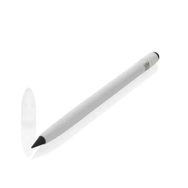 Penna senza inchiostro in alluminio con gomma - Immagine 12