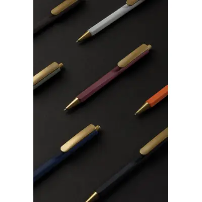 Penna in plastica EDGE RCS, finitura metallica personalizzabile - Immagine 35