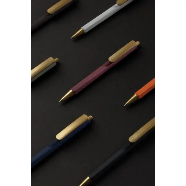 Penna in plastica EDGE RCS, finitura metallica personalizzabile - Immagine 49