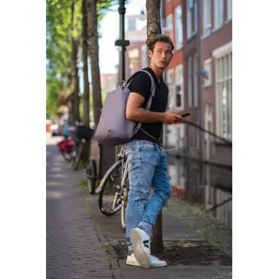 Zaino antitaccheggio Bobby Soft personalizzato 16L - Immagine 39