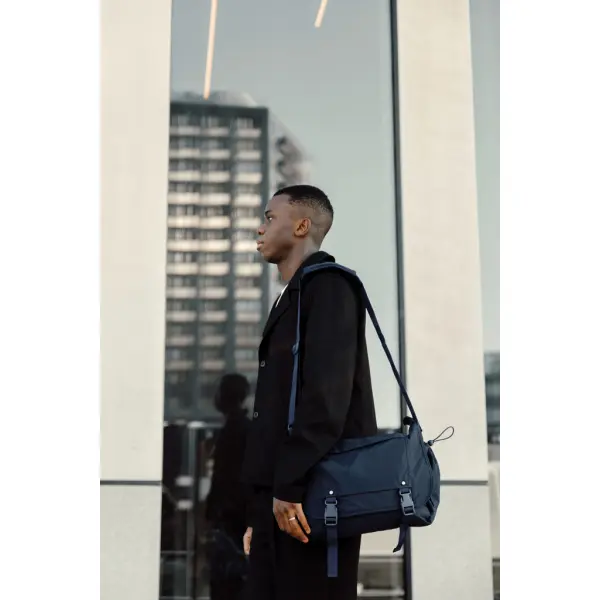 Borsa porta PC 15,6" KENTO URBAN in nylon RCS con stampa - Immagine 25