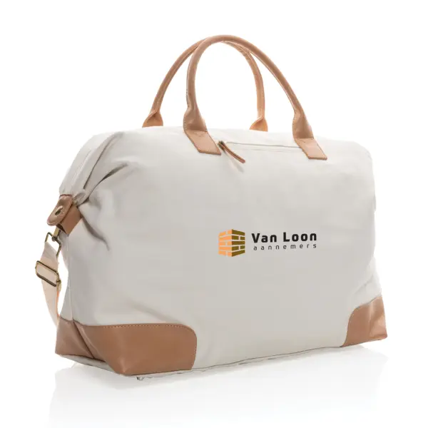 Borsa weekend in canvas riciclato 16 once Impact AWARE™ - Immagine 10