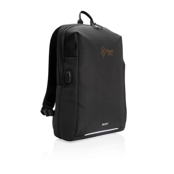 Swiss Peak AWARE RFID and USB A laptop backpack - Immagine 8