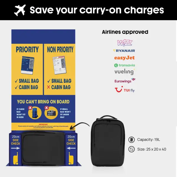 Zaino da viaggio Ace Free On Board in rPET Aware™ - Immagine 9