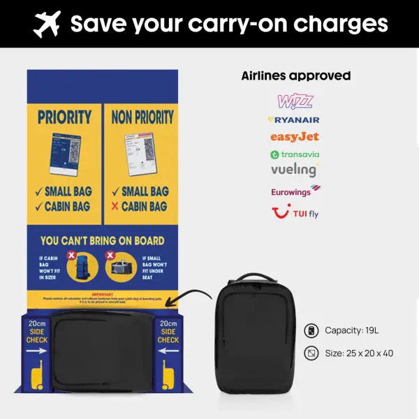 Zaino da viaggio Ace Free On Board in rPET Aware™ - Immagine 20