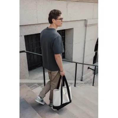 Shopper in cotone SHOP LOCAL AWARE™ 350gm2 personalizzabile - Immagine 14