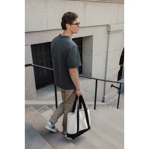 Shopper in cotone SHOP LOCAL AWARE™ 350gm2 personalizzabile - Immagine 14