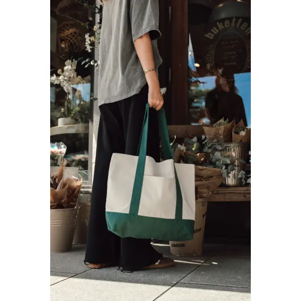 Shopper in cotone SHOP LOCAL AWARE™ 350gm2 personalizzabile - Immagine 19