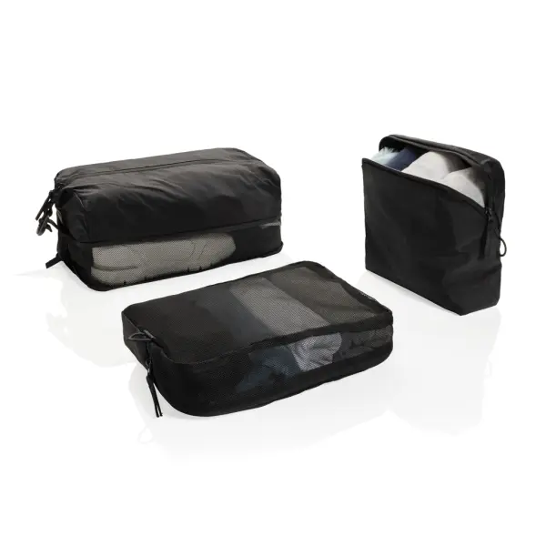Set cubi da viaggio KENTO URBAN in rNylon RCS, 3 pezzi - Immagine 2