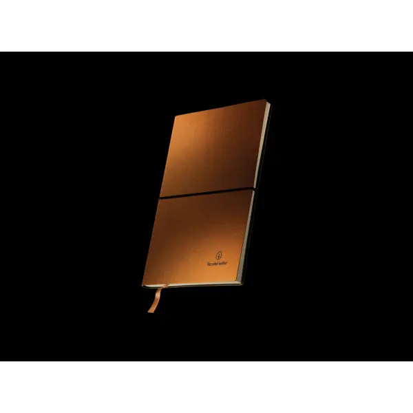 Taccuino A5 in pelle riciclata GRS - Immagine 36