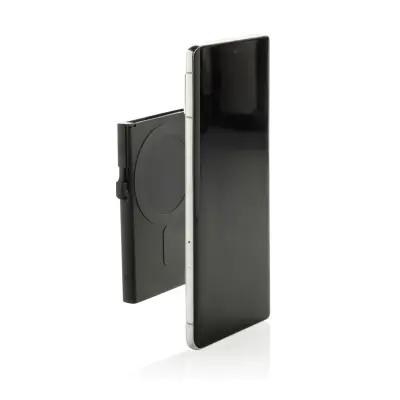 Porta carte magnetico RFID in alluminio per smartphone - Immagine 4