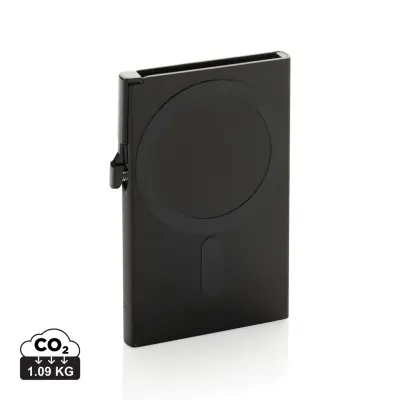 Porta carte magnetico RFID in alluminio per smartphone