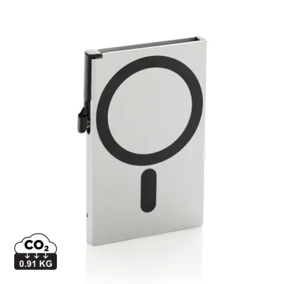 Porta carte magnetico RFID in alluminio per smartphone - Immagine 12