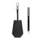 Set portachiavi e penna SP TULA in PU riciclato RCS - Anteprima 2