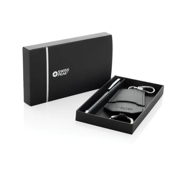 Set portachiavi e penna SP TULA in PU riciclato RCS - Immagine 6