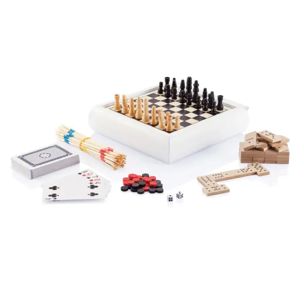 Set giochi 5 in 1 in legno - Immagine 3