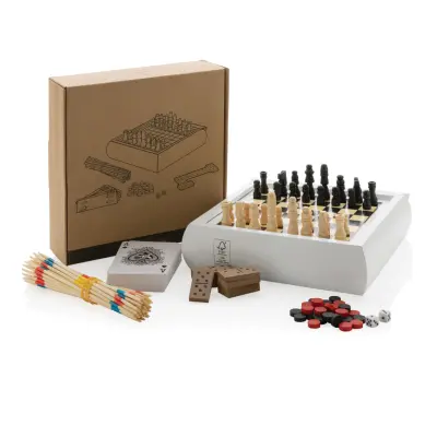 Set giochi 5 in 1 in legno - Immagine 8