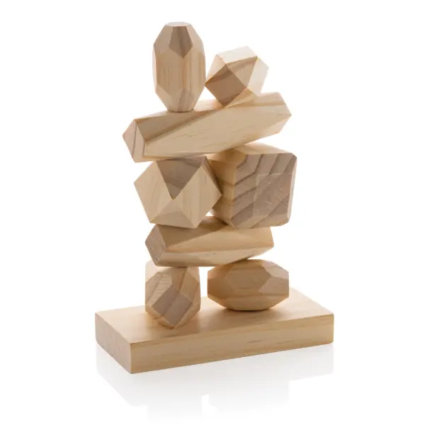 Rocce di bilanciamento in legno Ukiyo Crios in astuccio - Immagine 3