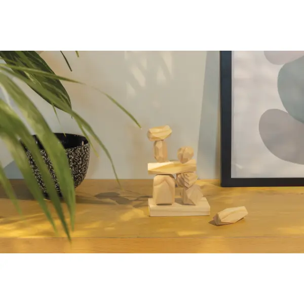 Rocce di bilanciamento in legno Ukiyo Crios in astuccio - Immagine 10