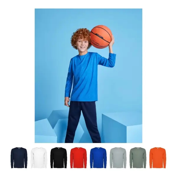 T-shirt a maniche lunghe ESTORIL 125 g/m² - Immagine 4