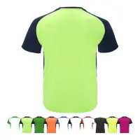 T-shirt sportiva bicolor BUGATTI 140 g/m² personalizzabile