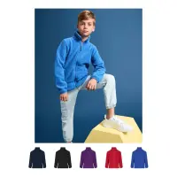 Giacca in pile da bambino ARTIC 115 cm con stampa del tuo logo
