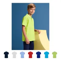 Polo da bambino PEGASO Premium personalizzabile 220 g/m²