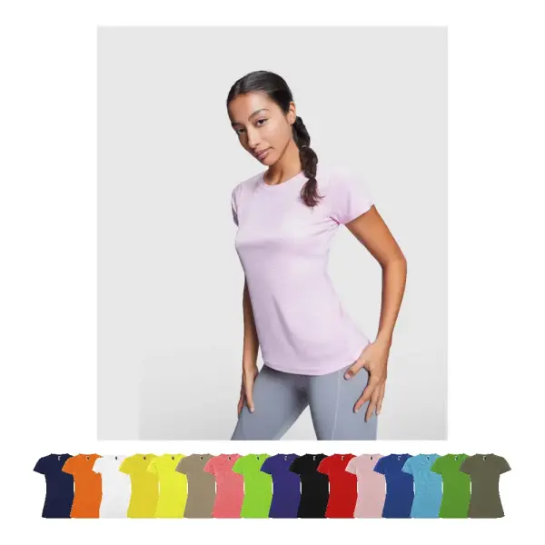 T-shirt sportiva da donna MONTECARLO 150 g/m² promozionale - Immagine 1